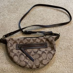 Coach brown crossbody bag